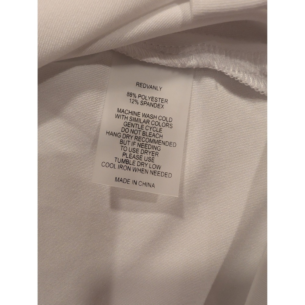 Redvanly Arles Polo Shirt Mens XL Bright White Navy Blue Collar Golf R2525D NEW - Picture 6 of 9